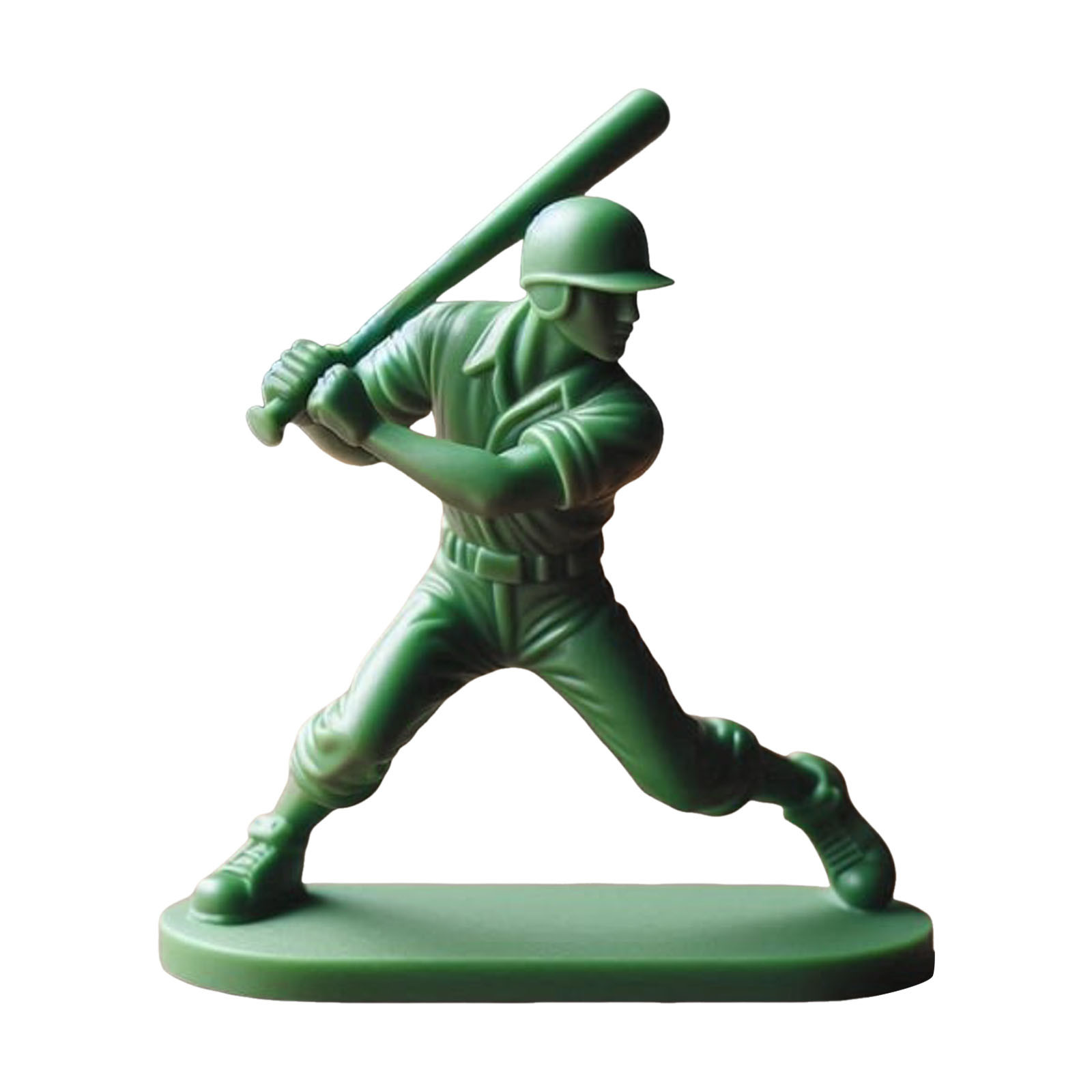thumbnail image 2 of Set de Juguete Soldado de Béisbol Verde - Mini Estatua, Material Duradero, para Escritorio del Hogar/Decoración de Fiestas/Juego de Niños, 2 of 2